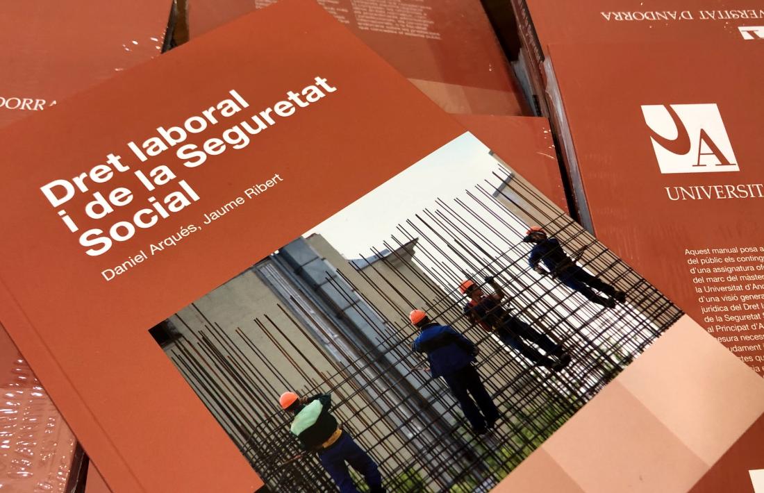 Portada del nou manual sobre dret laboral i de la seguretat social.