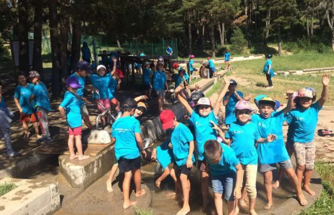 Participants en una edició anterior de les activitats d'estiu d'Encamp.
