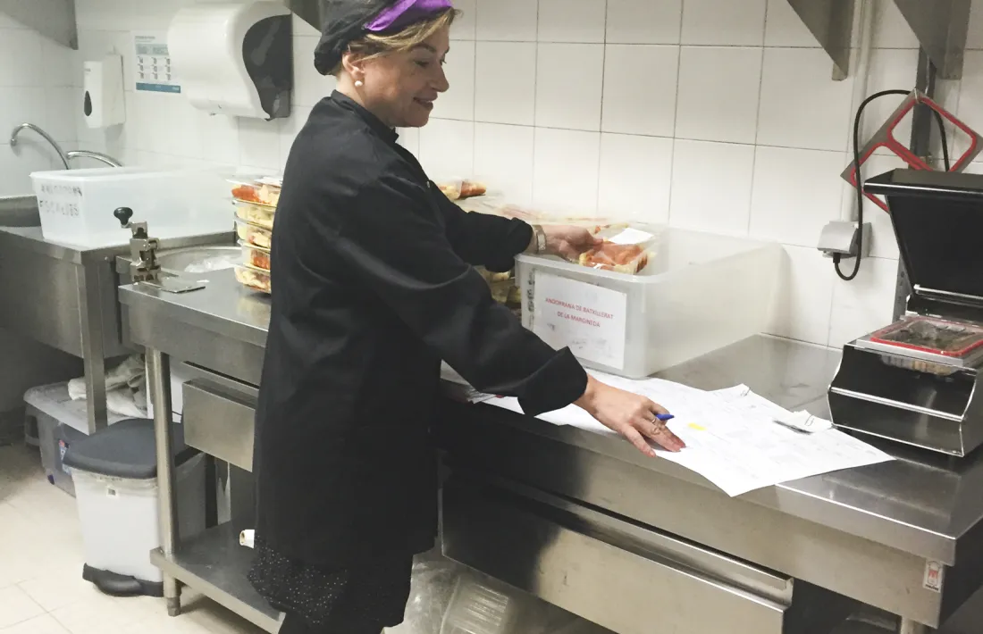 Imatge d'arxiu de la cuina central.