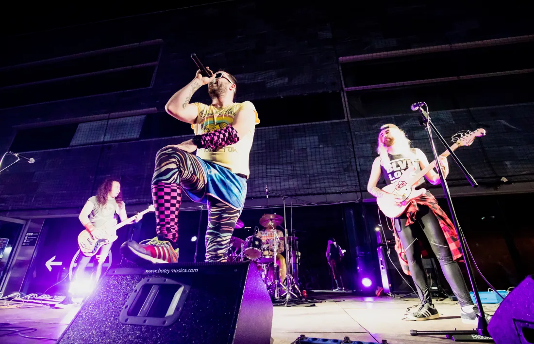 Un moment d'un concert.