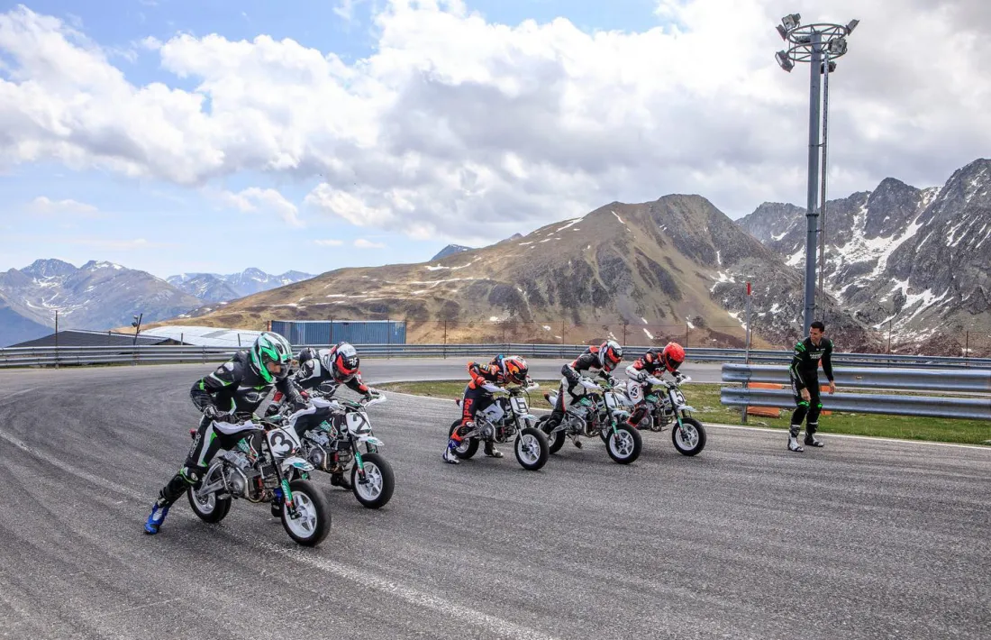 Prova pilot de les Pit Bikes.