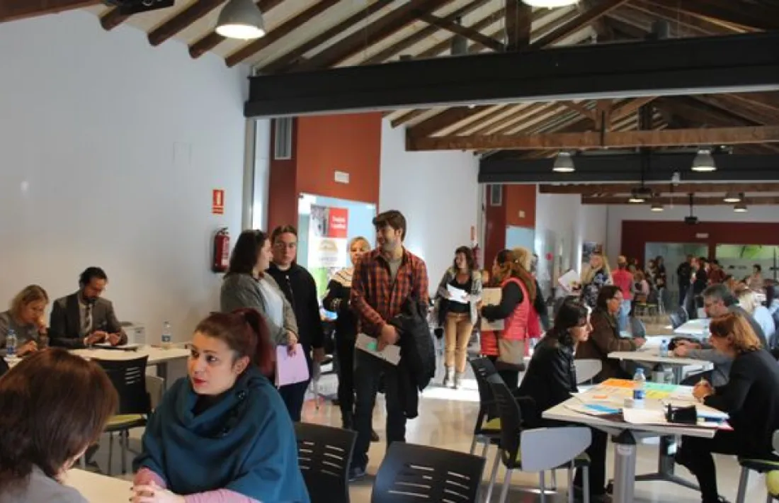 Workshop ocupacional celebrat abans de la pandèmia.