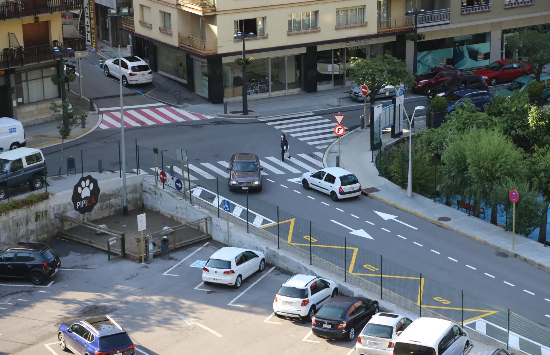 Els canvis de sentit en aquesta zona van entrar en vigor dimecres.