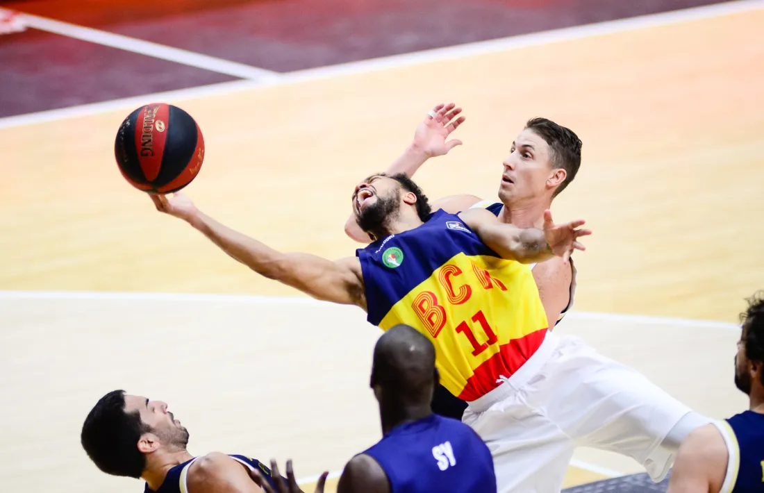 El base nord-americà Clevin Hannah va ser el millor del BC MoraBanc, amb 23 punts i 20 de valoració.