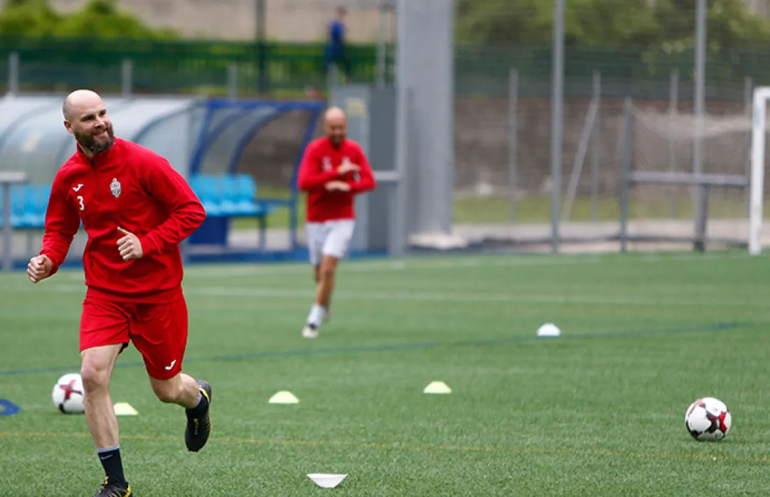 Els entrenaments continuen.