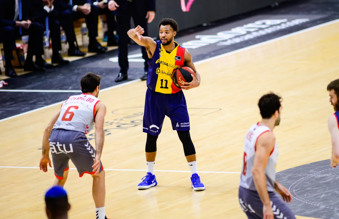 Clevin Hannah no ha tingut el seu dia contra els burgalesos.