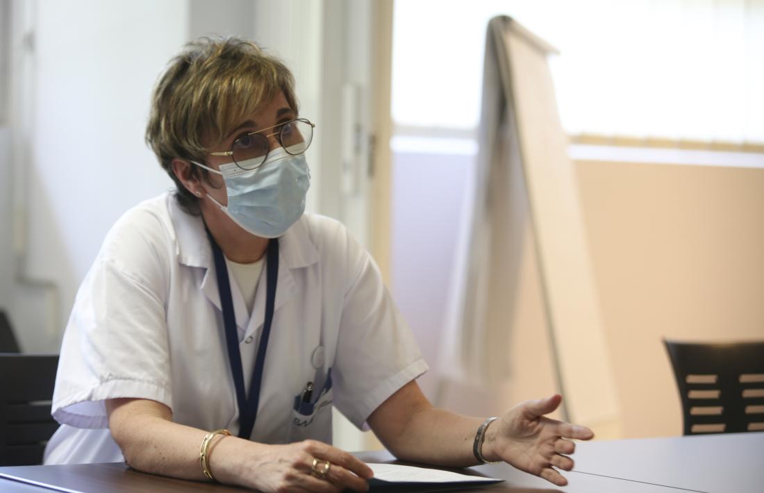 La coordinadora clínica de la Unitat de Conductes Addictives (UCA), Angelina Santolària.