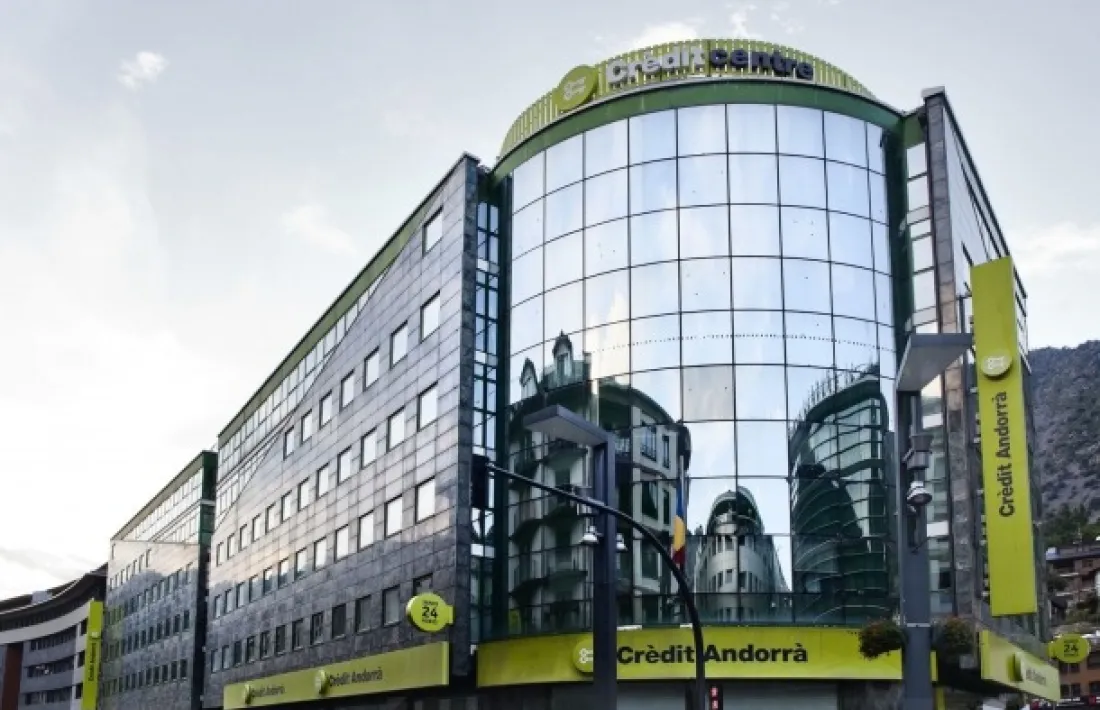 La seu de Crèdit Andorrà.