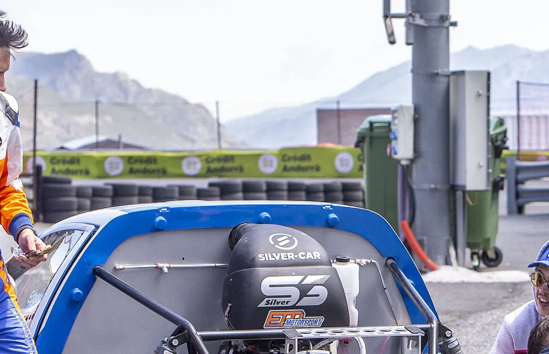 Edgar Montellà, patrocinat per AnyósPark, ja ha tastat la seva nova ‘joguina’.