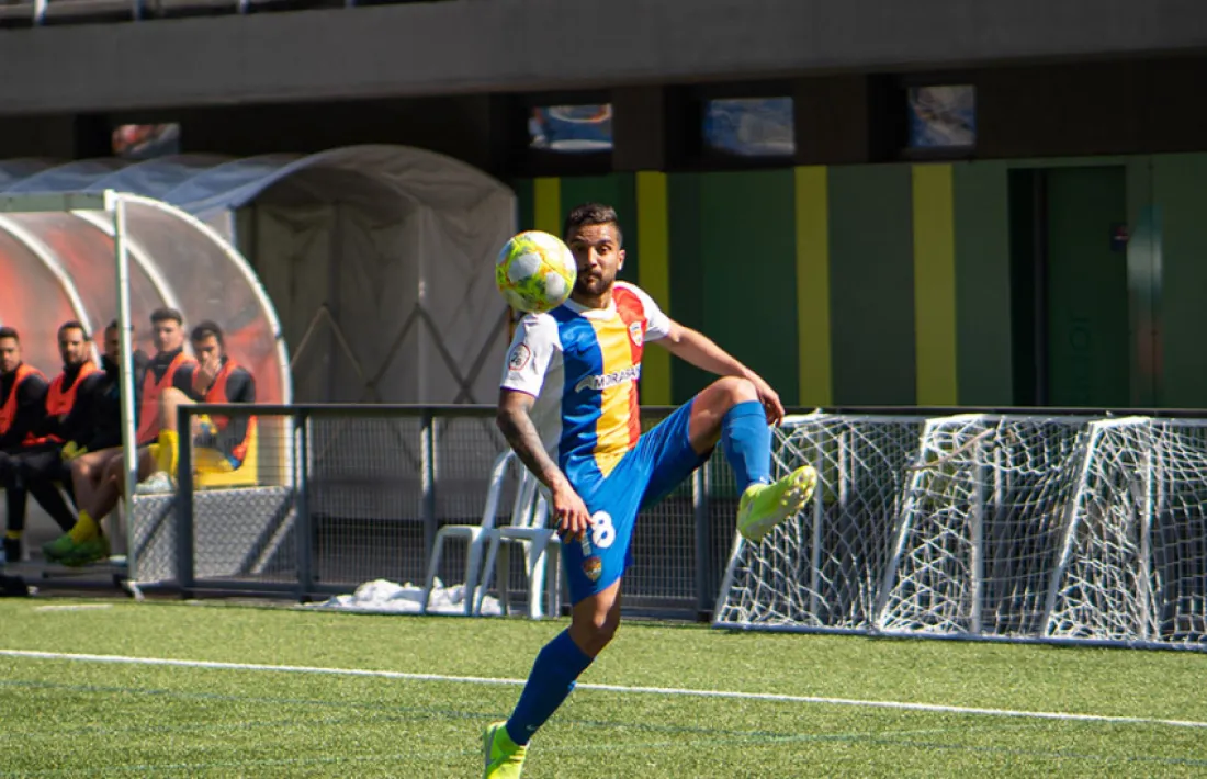 Jilmar Torres, amb l'FC Andorra.