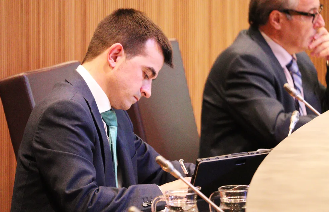 El conseller general de Terceravia+Unió Laurediana+Independents Oliver Alis.