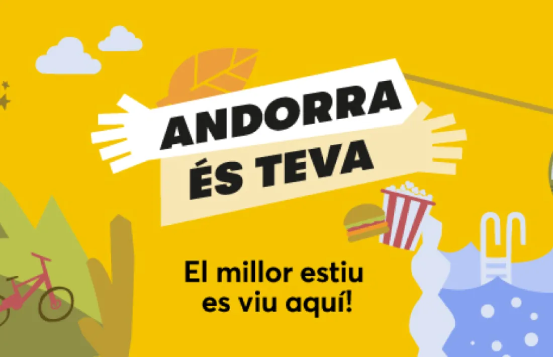 Imatge de la campanya de Carnet Jove Andorra
