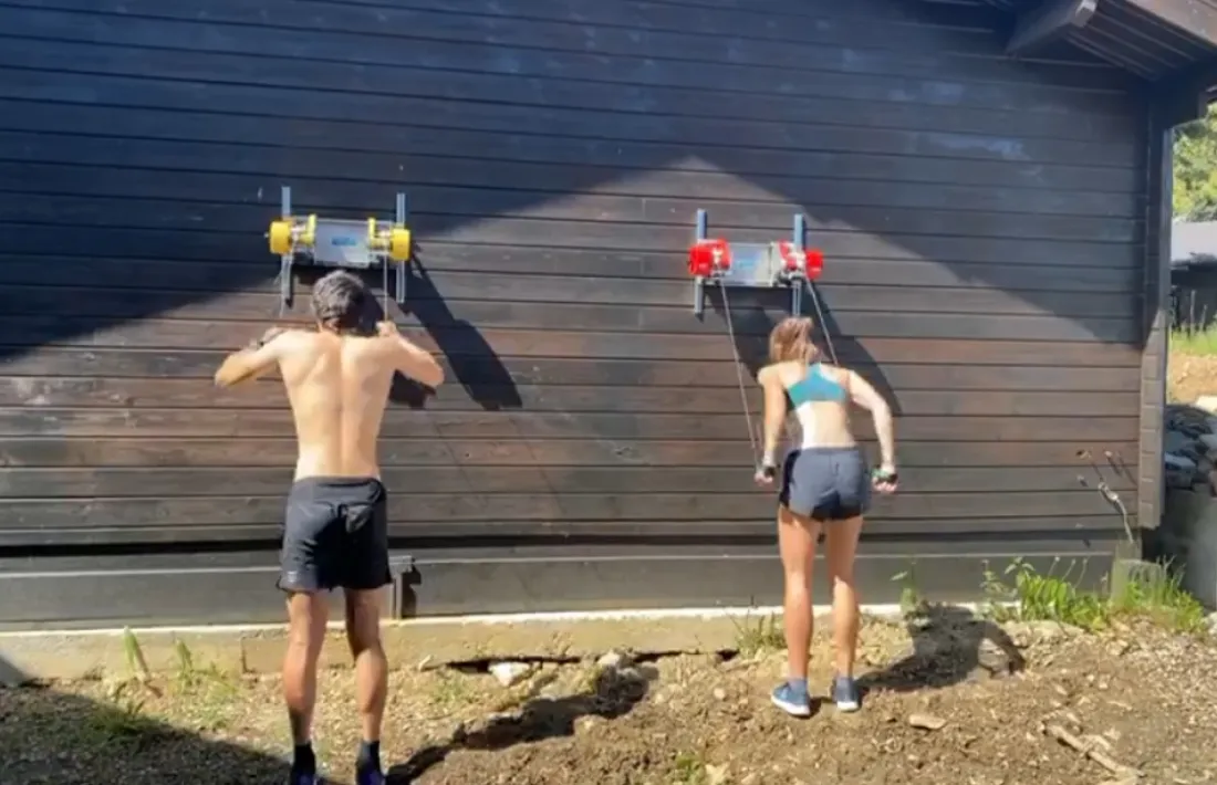 Irineu Esteve i Carola Vila, al REA.