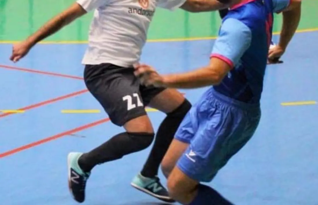 Óscar San Segundo, amb el Sideco FC Encamp.