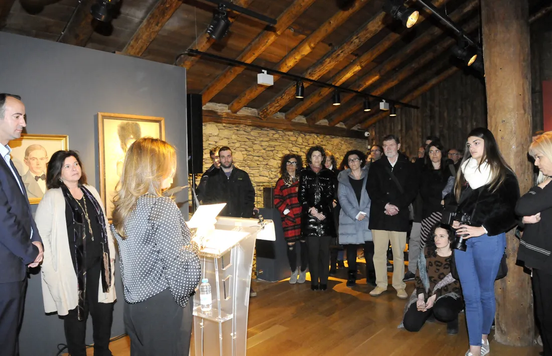 L’aleshores ministra de Cultura en funcions, Olga Gelabert, va inaugurar l’Espai Dèria el març del 2019.