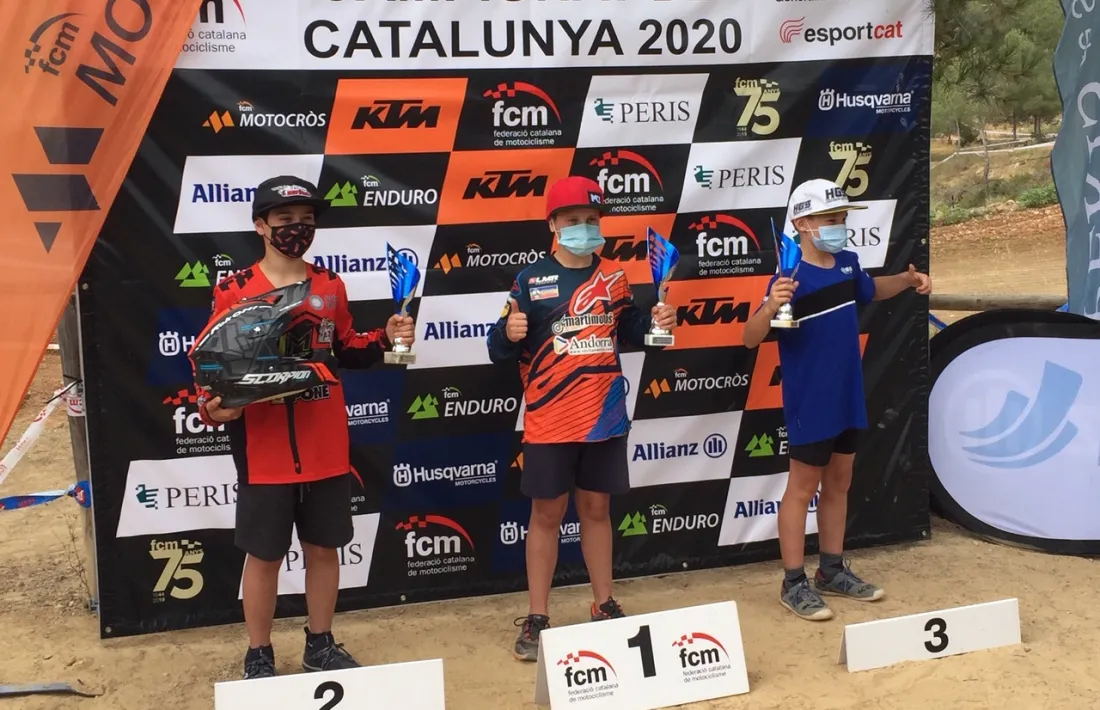 Martin Kettlitz, primer podi del curs.