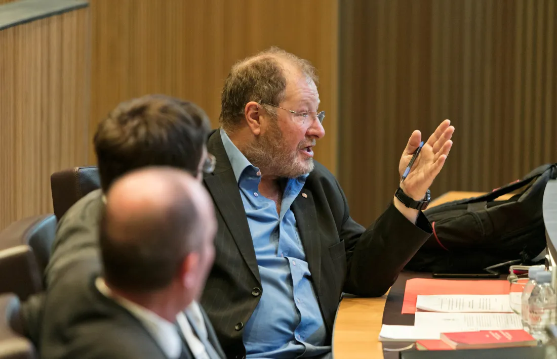 Jordi Font en una intervenció.