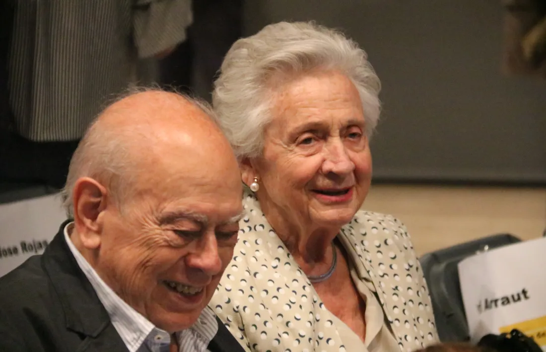 Jordi Pujol i Marta Ferrussola.