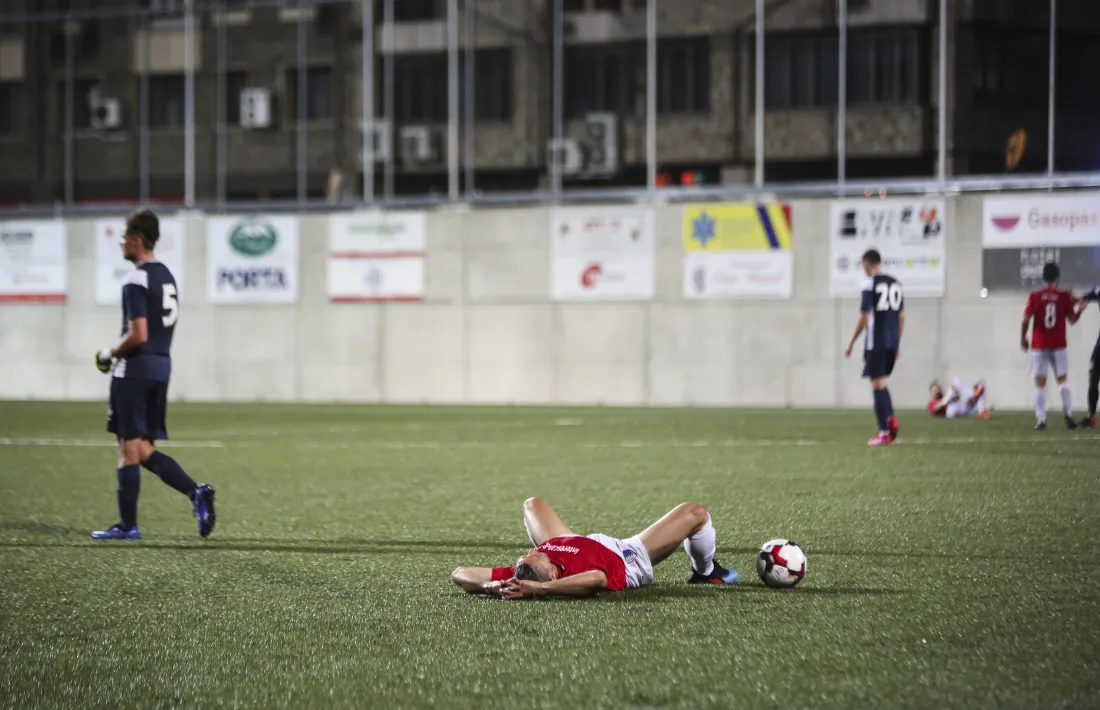 Els jugadors d’Adolfo Baines no van poder passar de l’empat davant el Vall Banc Santa Coloma i el títol haurà d’esperar.