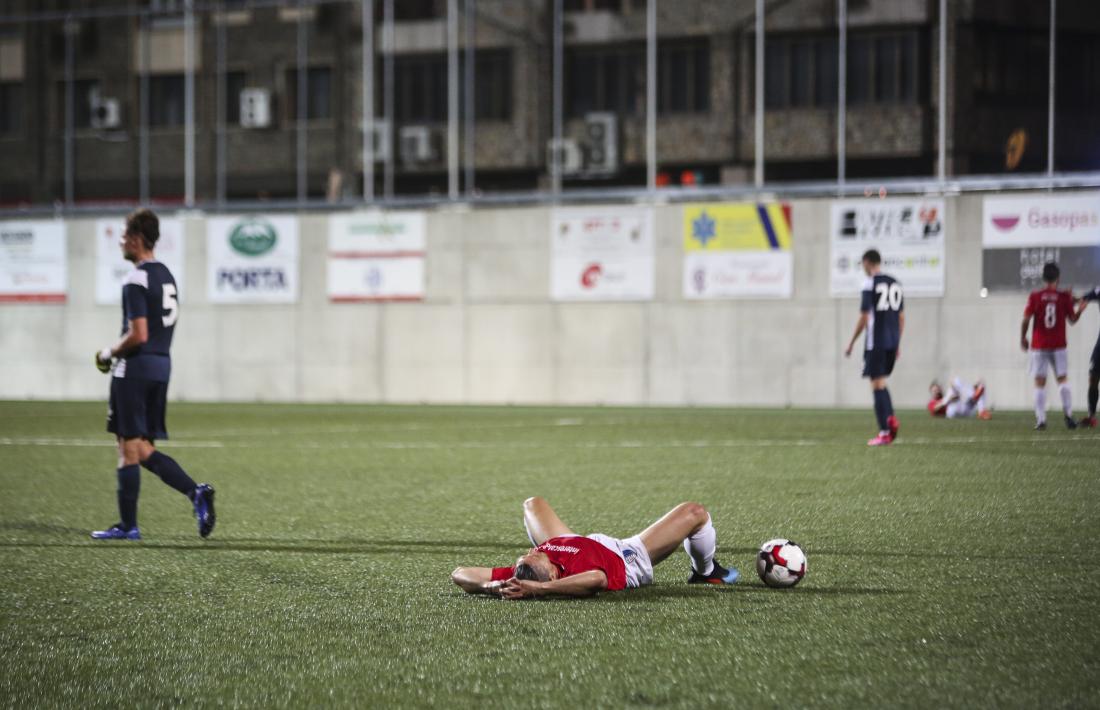 Els jugadors d’Adolfo Baines no van poder passar de l’empat davant el Vall Banc Santa Coloma i el títol haurà d’esperar.