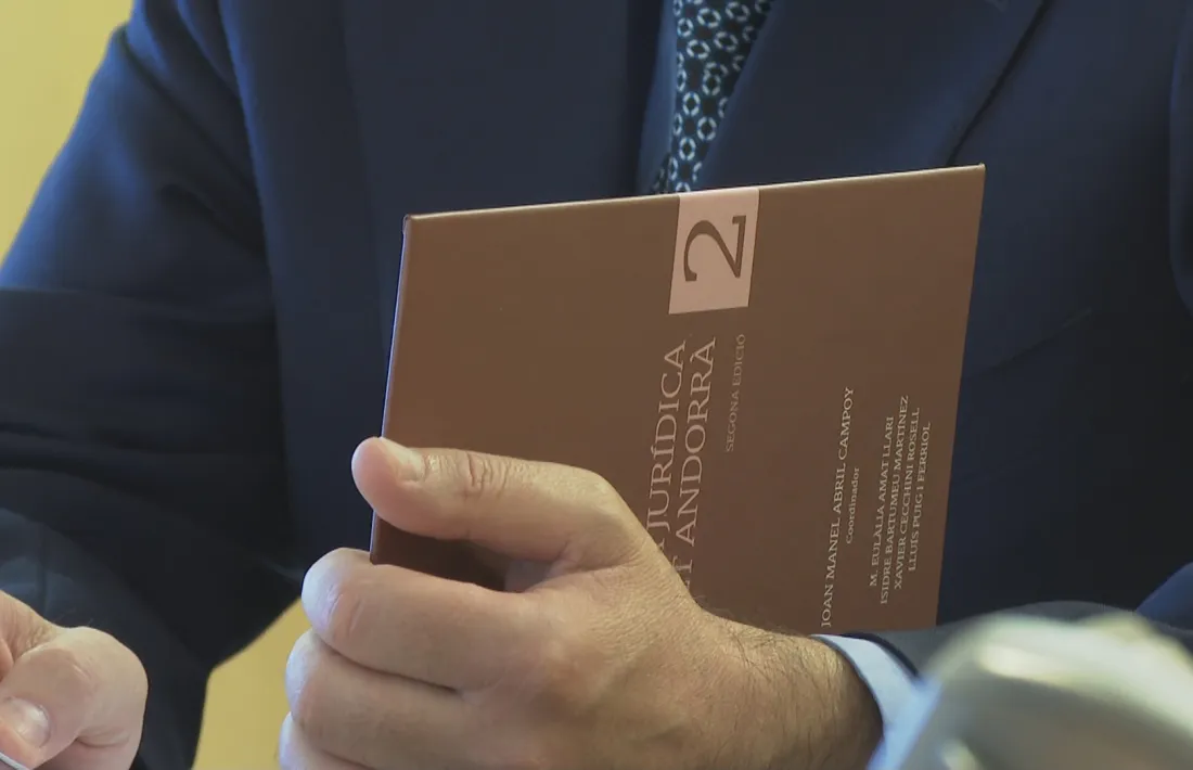 Un detall del llibre presentat ahir al matí a la Fundació Julià Reig.