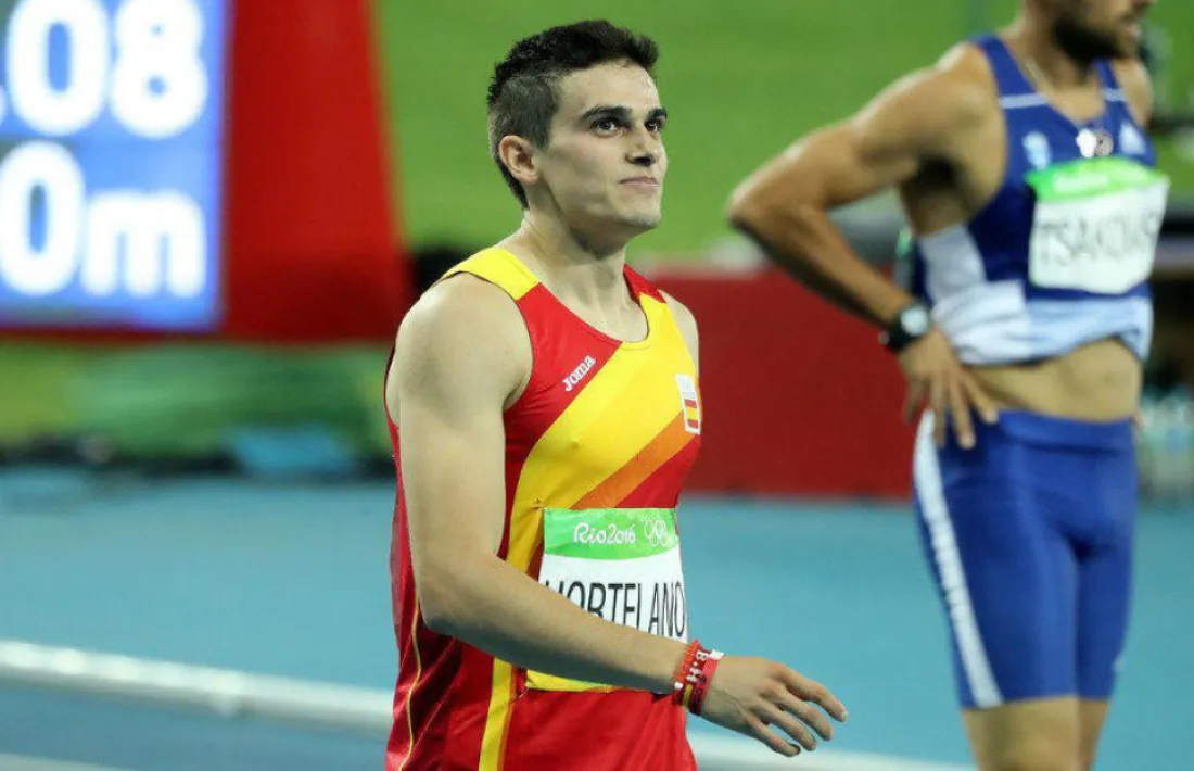 El plusmarquista espanyol Bruno Hortelano, en una imatge d'arxiu.