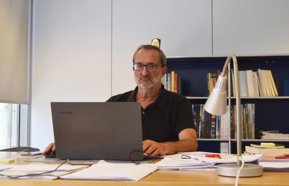 Jordi Guillamet, director de l’Institut d’Estudis Andorrans (IEA) des de fa més de dues dècades, càrrec del qual es jubilarà a finals d’aquesta setmana.