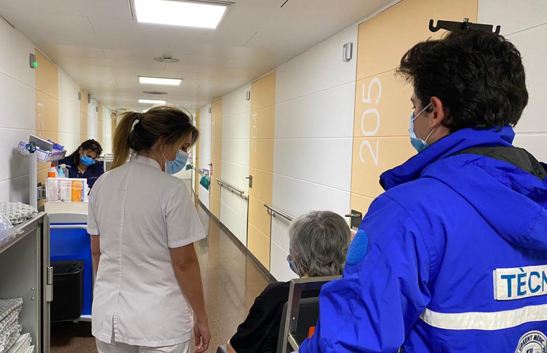 L’última pacient de Covid-19 hospitalitzada, una padrina resident a Salita, va rebre l’alta el 26 de juny.
