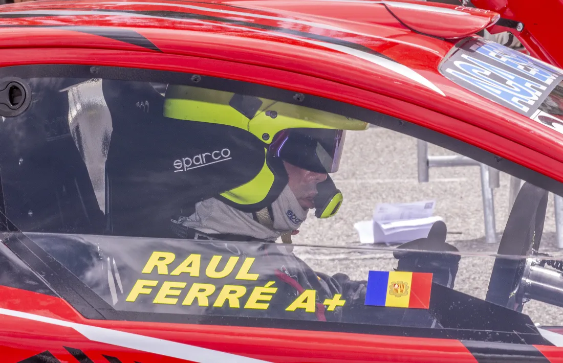Raul Ferré a Font Romeu.