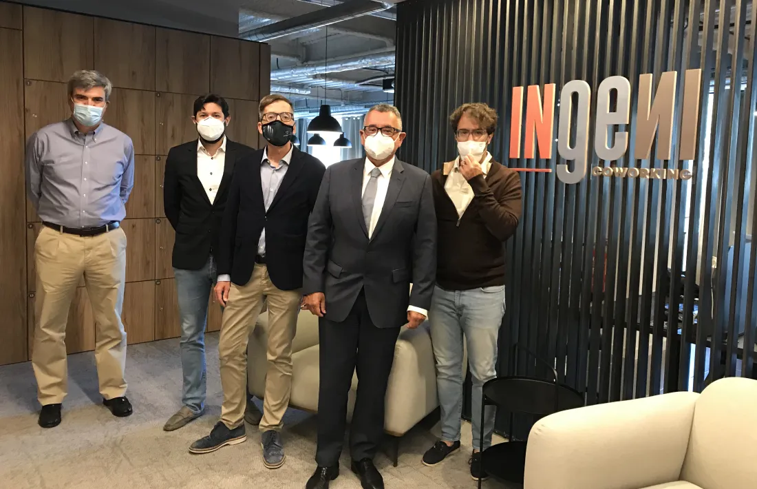 Membres d'Actinn i Ingeni Coworking.