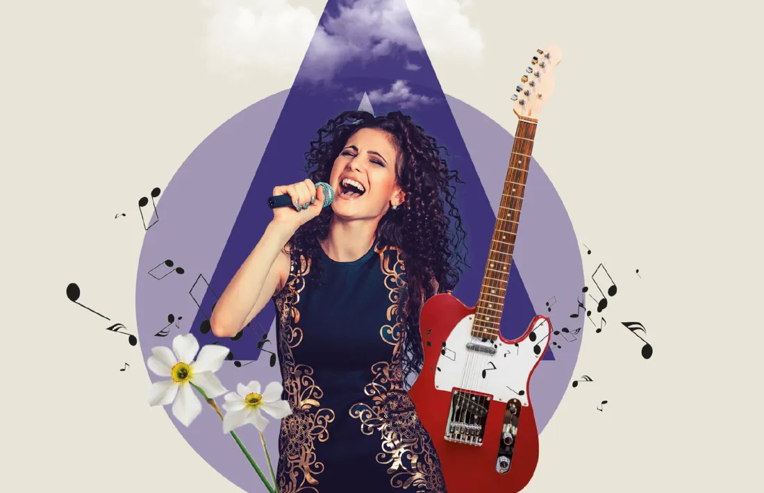 Cartell del cicle d'actuacions al carrer Ritmes, capital musical.