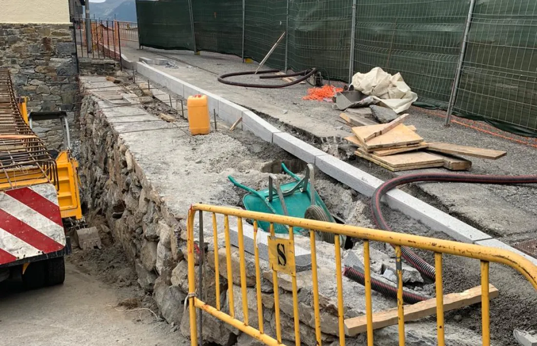 Els treballs de millora han començat aquesta setmana.