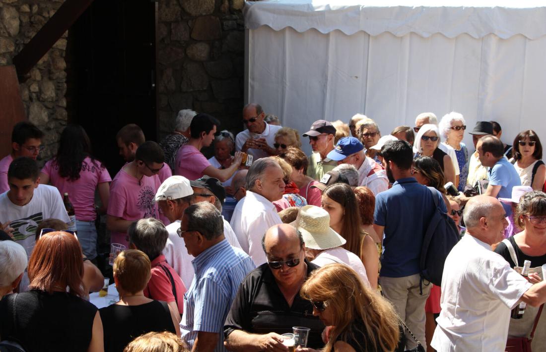 El vermut popular de la festa major de Santa Coloma de l'any passat.