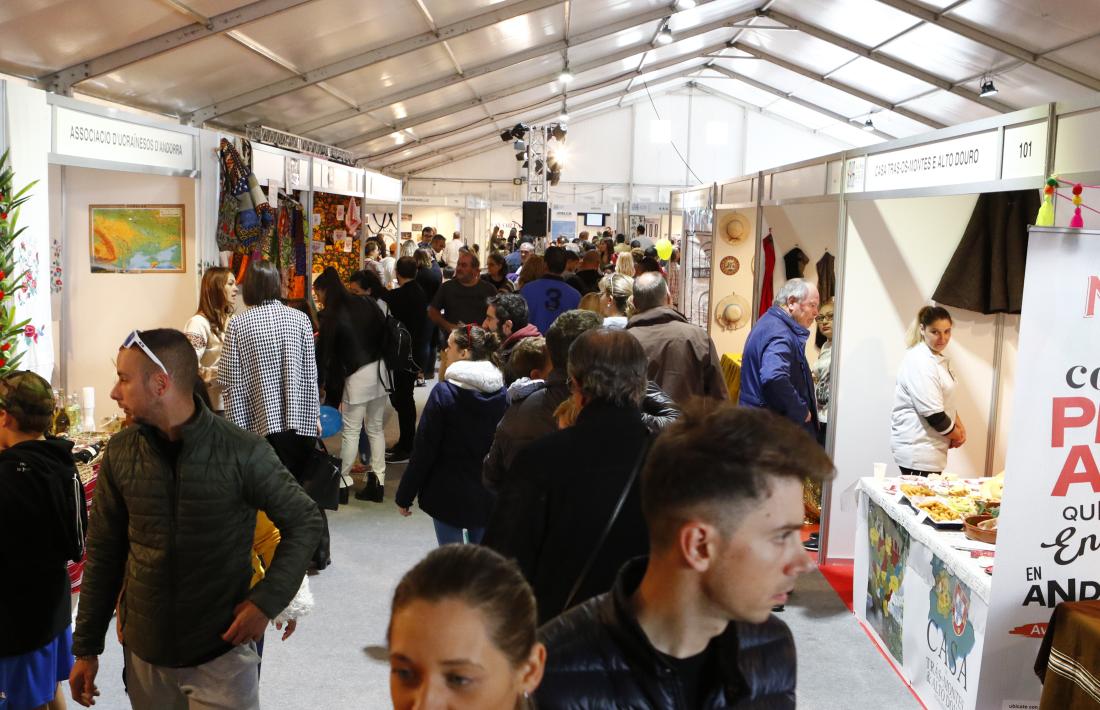 Una edició anterior de la Fira d'Andorra la Vella.