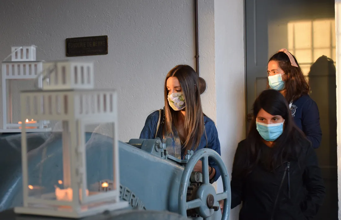 La visita a la casa de guardes.