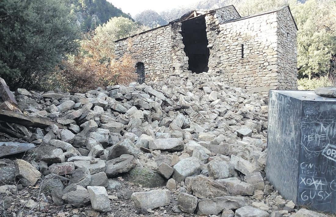  El desgraciat ensorrament de la torre de Sant Vicenç d’Enclar, un desastre que no s’ha de tornar a repetir. 
