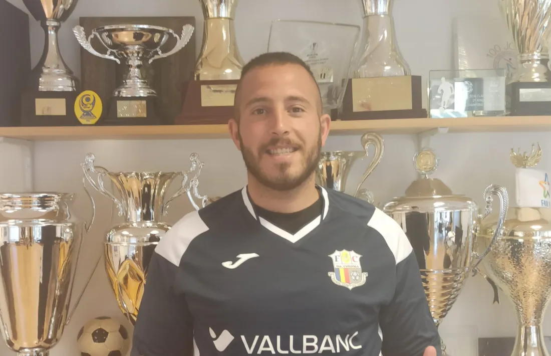 Pedro Santos de l'FC Santa Coloma.