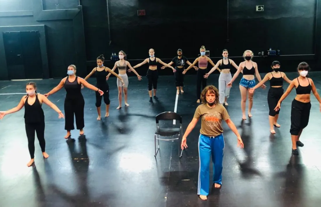 Un assaig de la gala. 