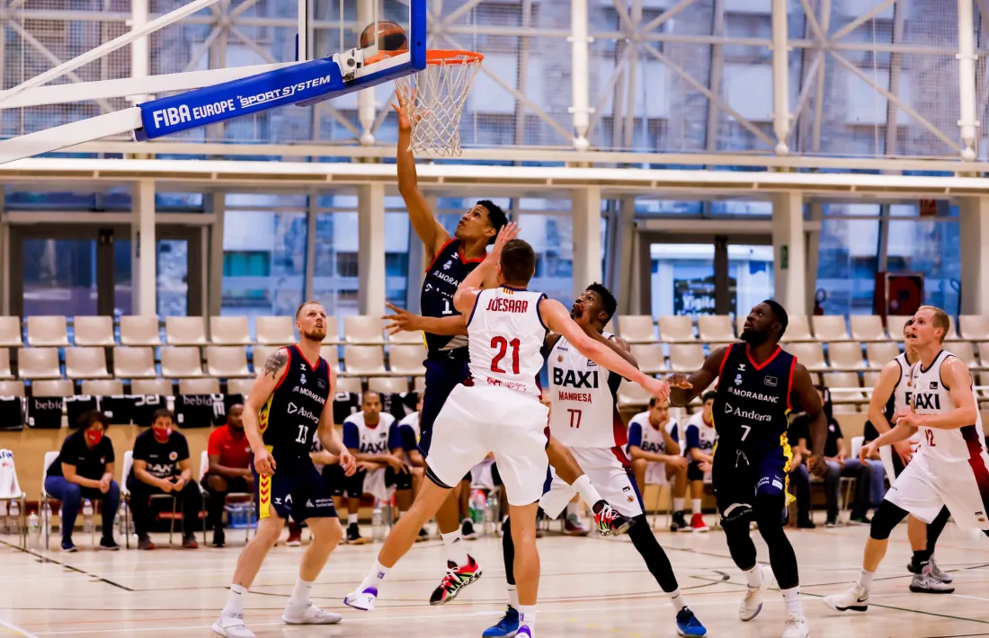 ‘Tyson’ Pérez està sent dels millors jugadors del MoraBanc en aquesta pretemporada.