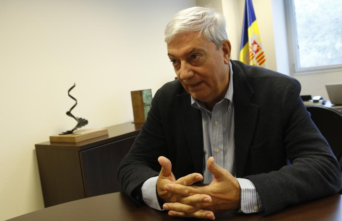 El president de la Confederació Empresarial Andorrana, Gerard Cadena.