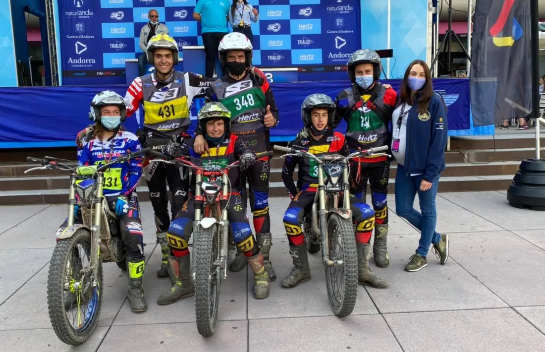 L’equip andorrà, al Mundial. Foto: Facebook