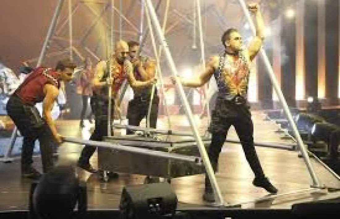 Un moment de la darrera edició de l’espectacle del Cirque du Soleil que es va produir a Andorra.