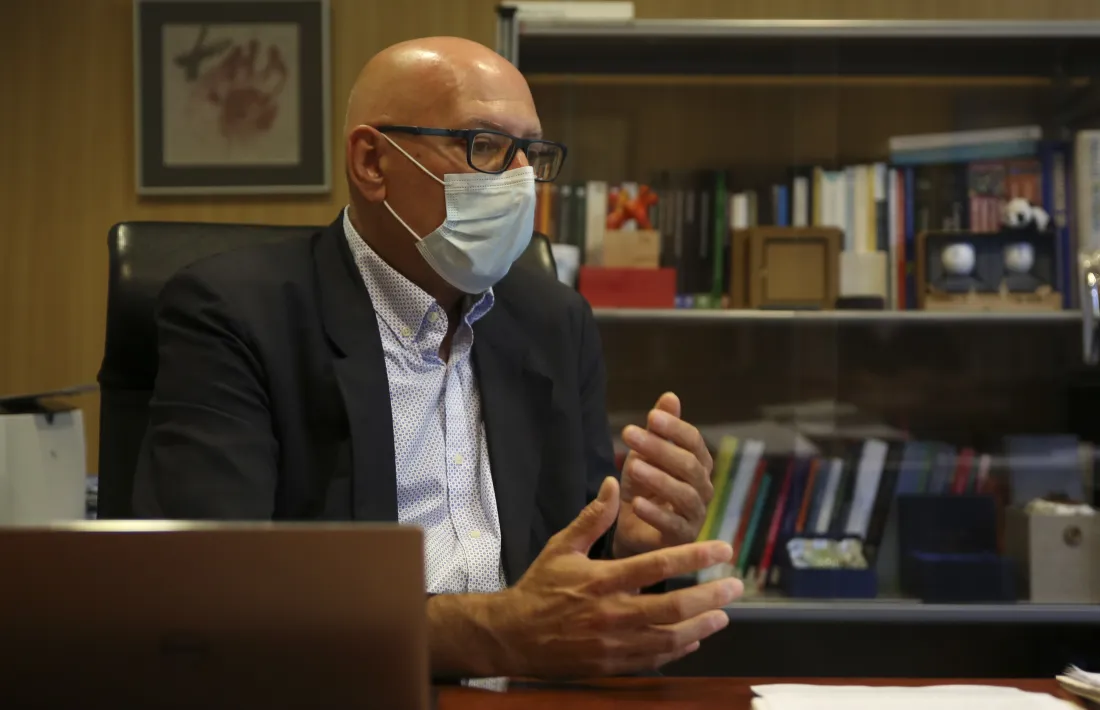  El rector de la Universitat d’Andorra, Miquel Nicolau. 