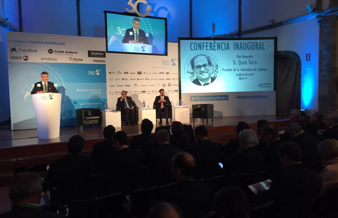 Imatge de la passada edició, inaugurada pel president de la Generalitat, Quim Torra