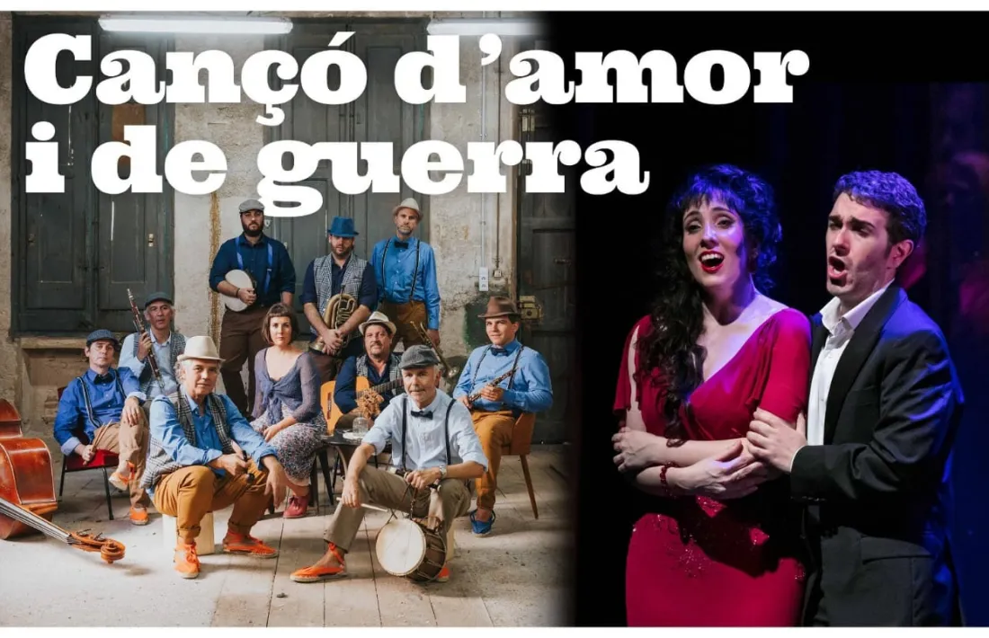  La cobla dels sons essencials, amb Jonaina Salvador i el tenor Beñat Egiarte.