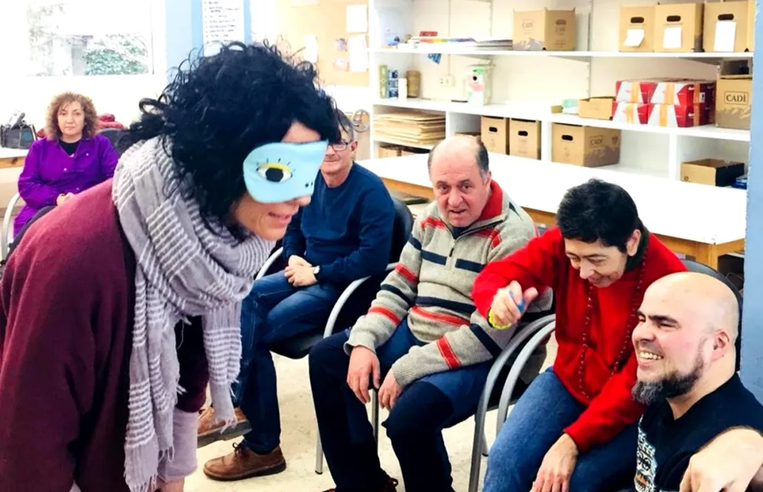 El taller 'Música i creativitat' de febrer del 2019.