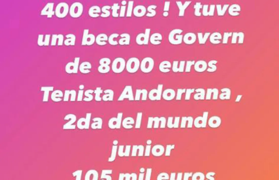 El comentari a instagram d’Hocine Haciane