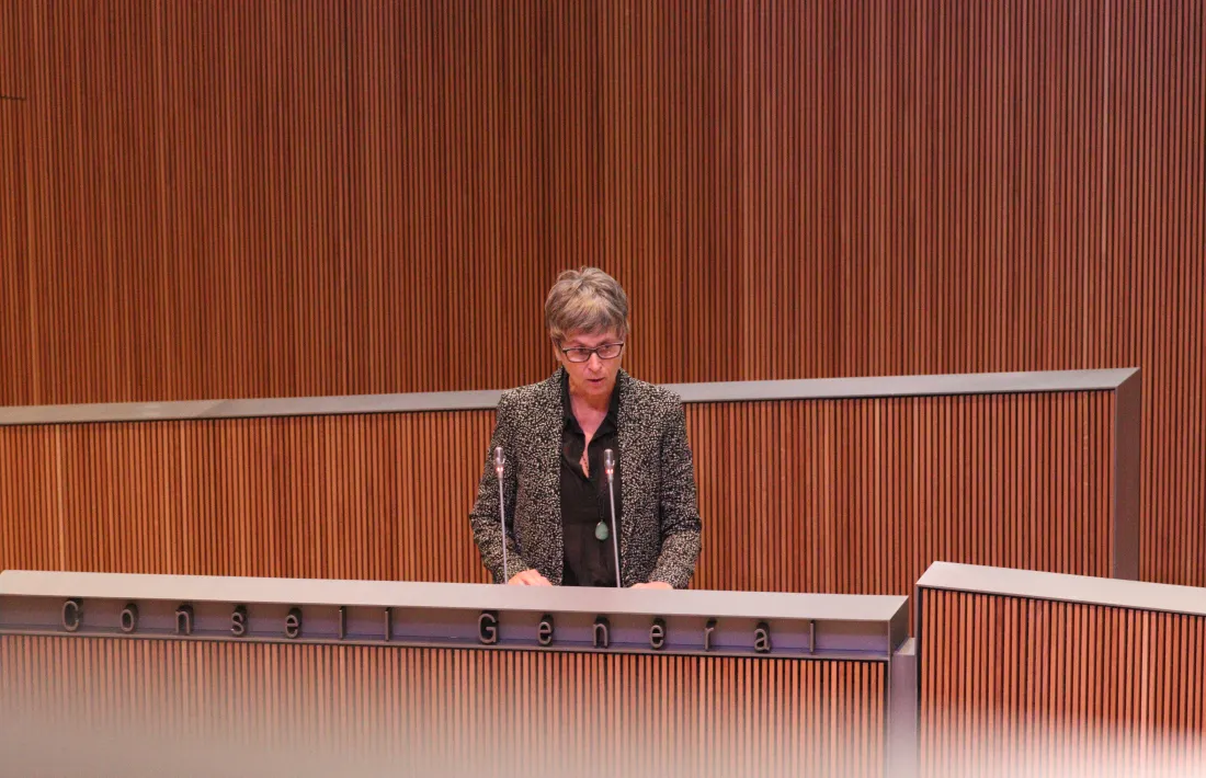 La consellera general del PS Susanna Vela.