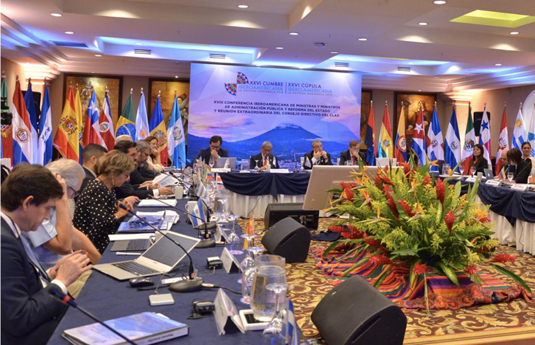 La 18a trobada ministerial d’Administracions Públiques celebrada a Guatemala.