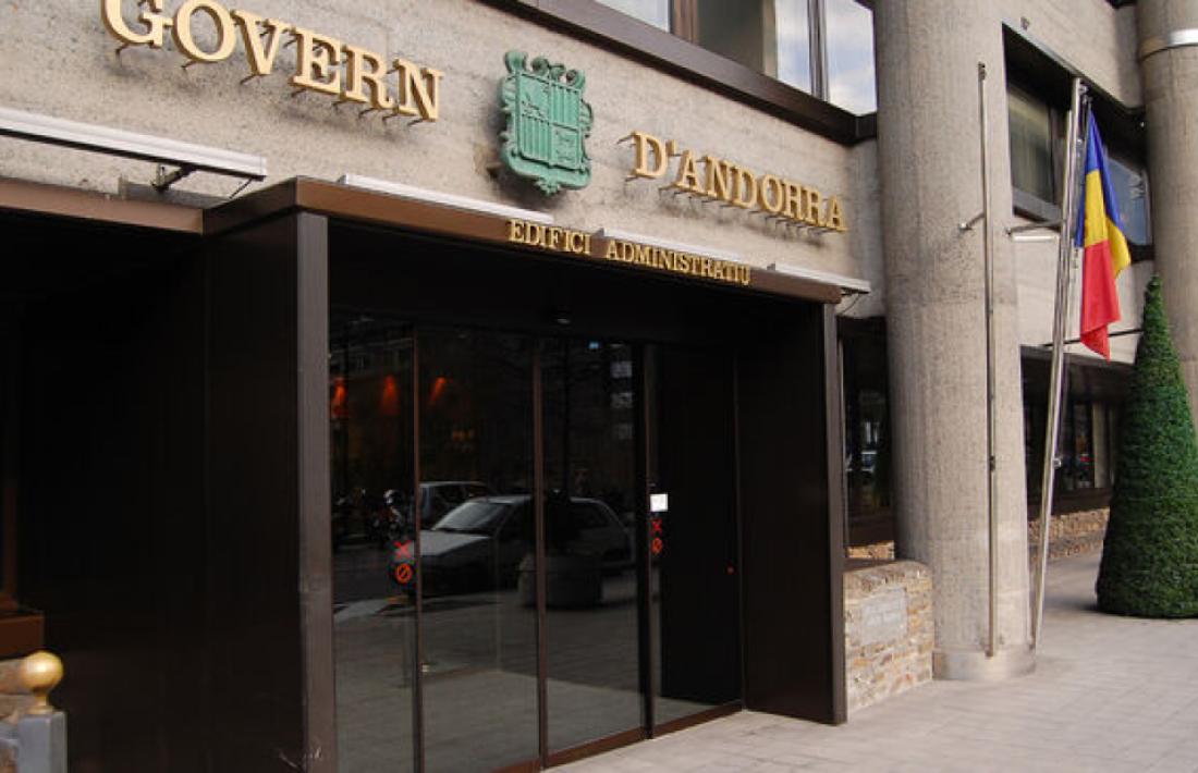 L'edifici administratiu del Govern.